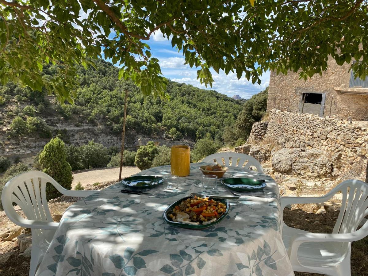 Masia La Perera Morella Buitenkant foto