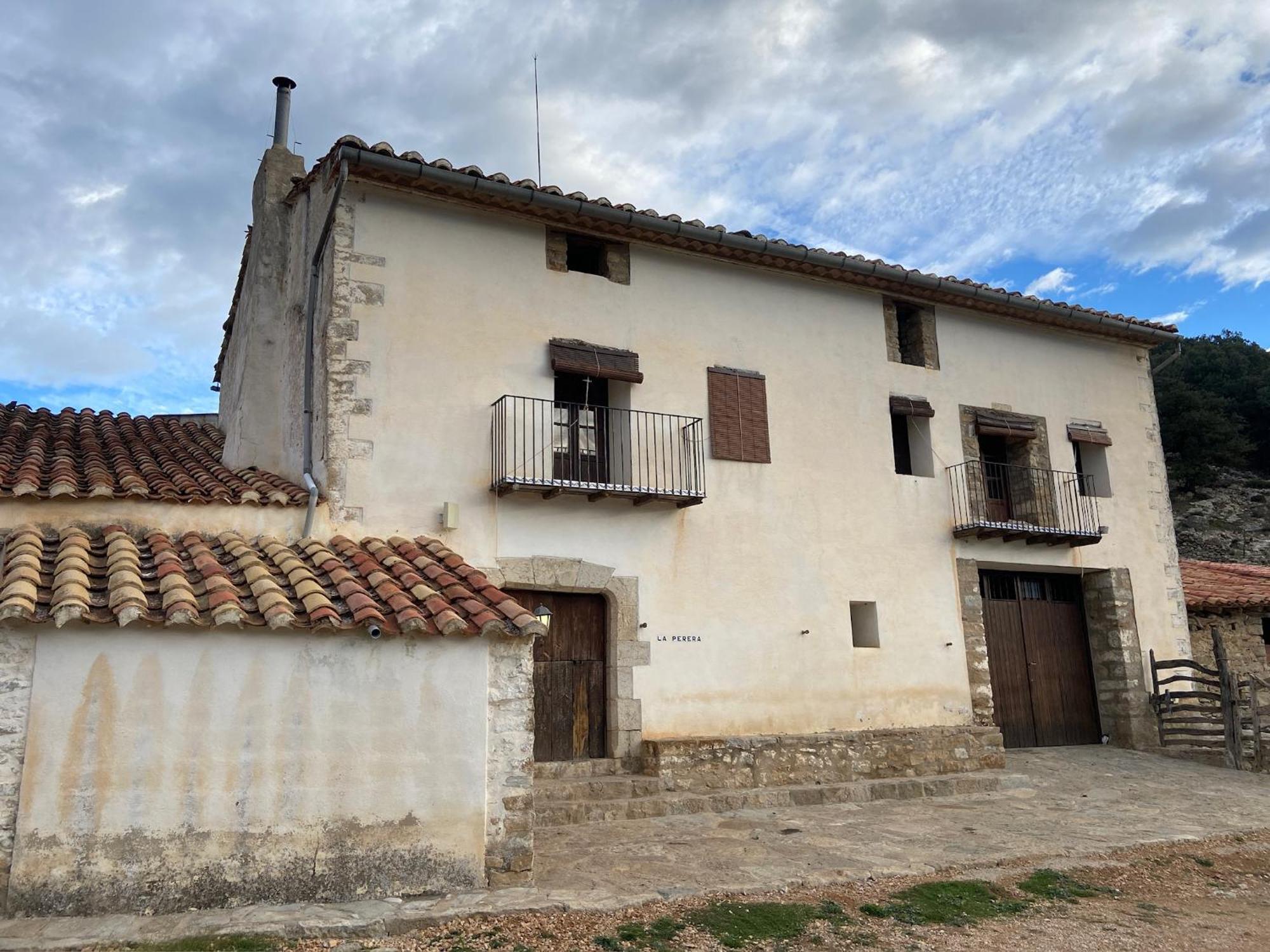 Masia La Perera Morella Buitenkant foto